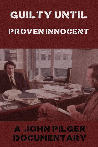 Guilty Until Proven Innocent movie poster