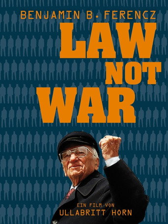 Law Not War movie poster