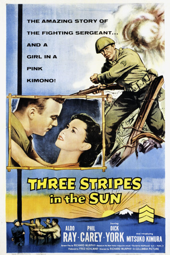 Three Stripes in the Sun movie poster