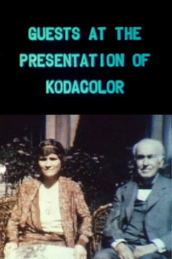 Guests at the Presentation of Kodacolor at the Home of Mr. George Eastman, Rochester, N.Y. movie poster