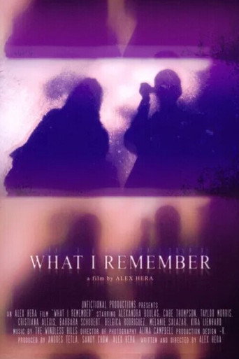 What I Remember movie poster