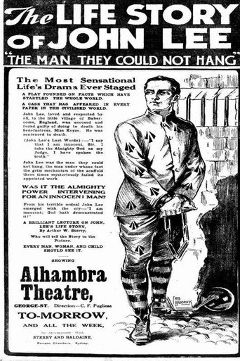 The Life Story of John Lee, or The Man They Could Not Hang movie poster