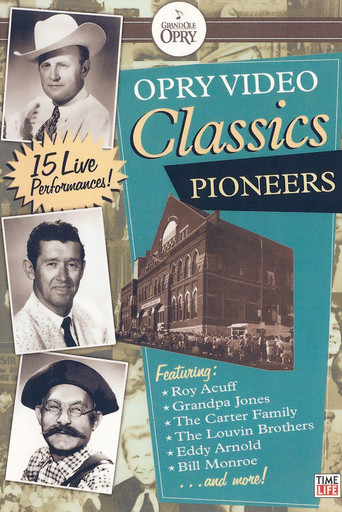 Opry Video Classics: Pioneers movie poster