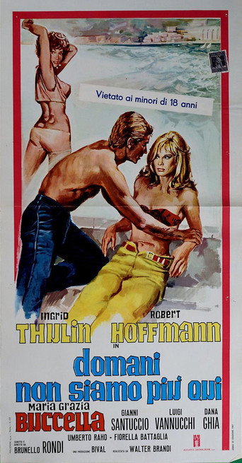 Domani non siamo piu' qui movie poster