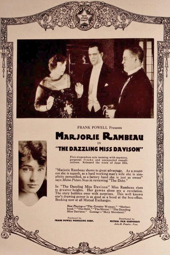 The Dazzling Miss Davison movie poster