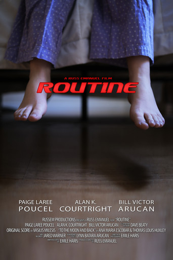 Routine movie poster