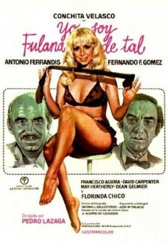 Yo soy fulana de tal movie poster