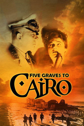 Five Graves to Cairo movie poster