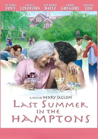 Last Summer in the Hamptons movie poster