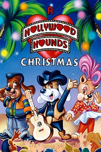 A Hollywood Hounds Christmas movie poster