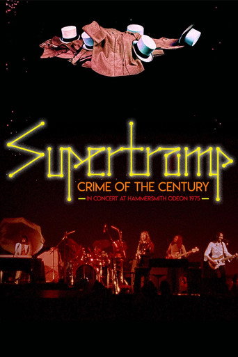 Supertramp: Crime of the Century in Concert at Hammersmith Odeon 1975 movie poster