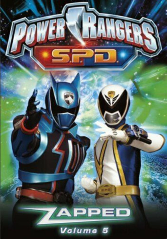 Power Rangers S.P.D.: Zapped movie poster