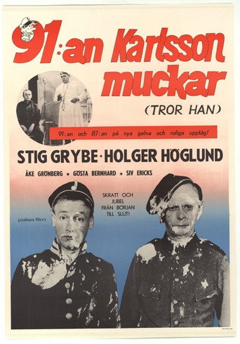 91:an Karlsson muckar (tror han) movie poster