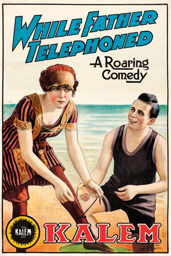 While Father Telephoned movie poster