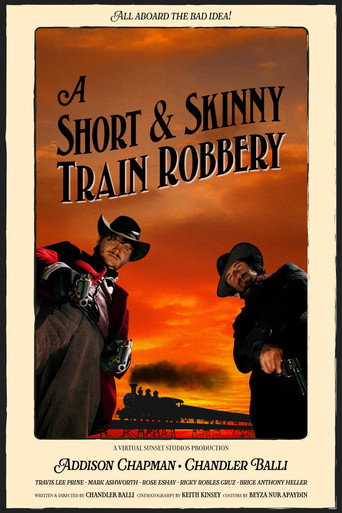 A Short and Skinny Train Robbery movie poster