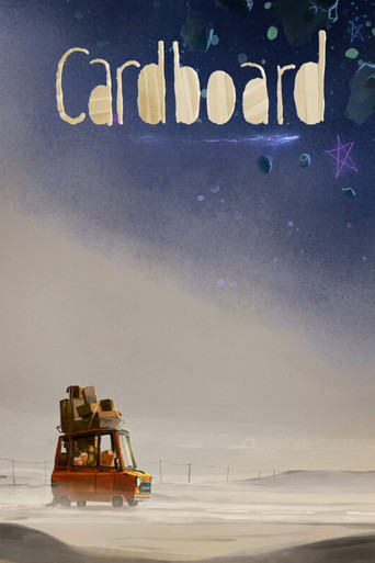 Cardboard movie poster