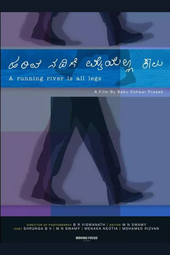 A Running River is All Legs movie poster