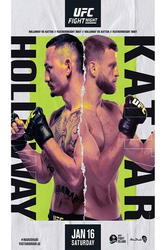 UFC on ABC 1: Holloway vs. Kattar movie poster