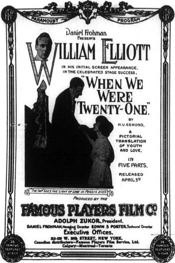 When We Were Twenty-One movie poster