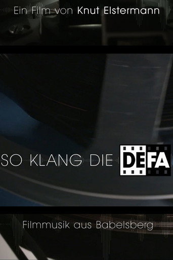That's How DEFA Sounded: Film Music from Babelsberg movie poster