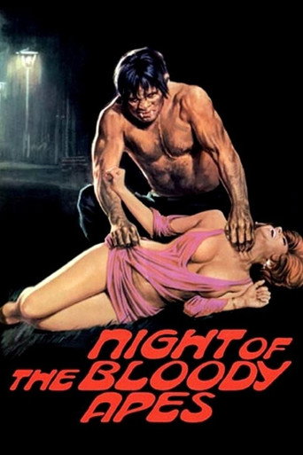 Night of the Bloody Apes movie poster