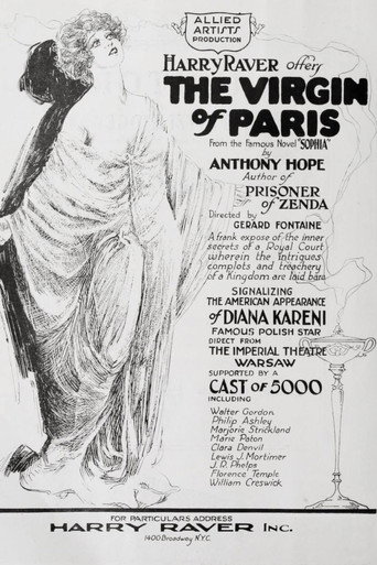 Sophy of Kravonia; or, The Virgin of Paris movie poster