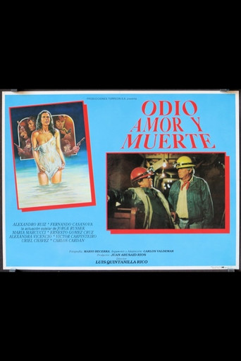 Odio, amor y muerte movie poster