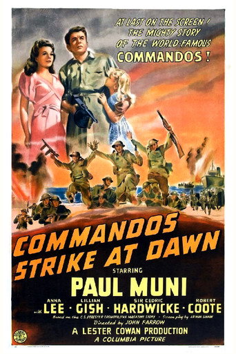 Commandos Strike at Dawn movie poster