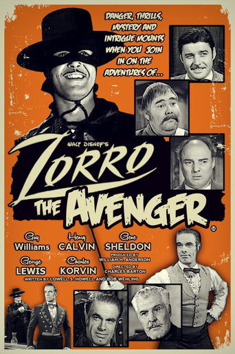 Zorro, the Avenger movie poster