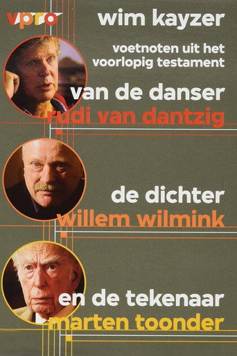 Voetnoten uit het voorlopig Testament movie poster