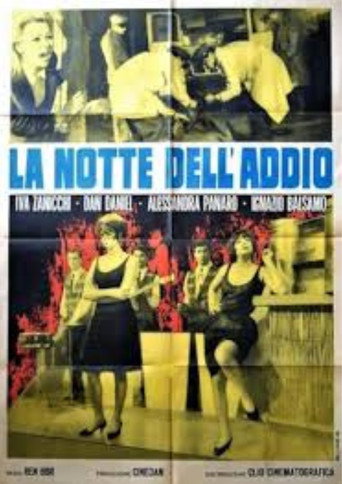 La notte dell'addio movie poster