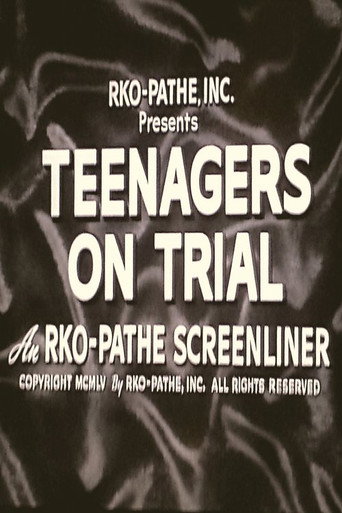 Teenagers on Trial movie poster