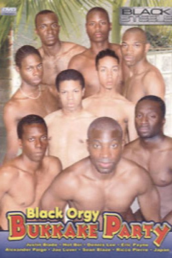 Black Orgy Bukkake Party movie poster
