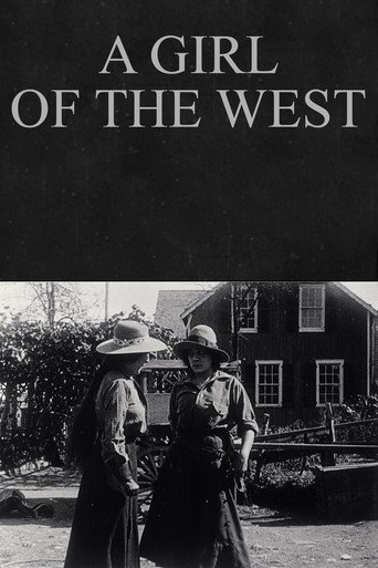 A Girl of the West movie poster