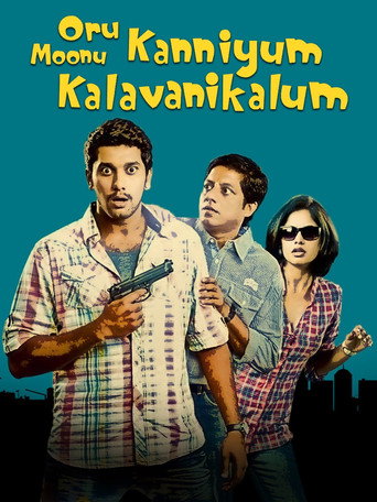 Oru Kanniyum Moonu Kalavaanikalum movie poster