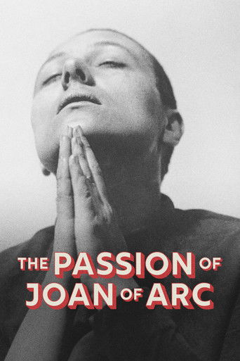 The Passion of Joan of Arc movie poster