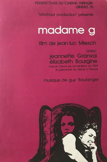 Madame G movie poster