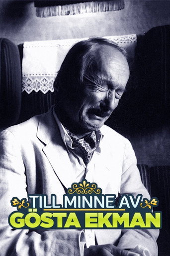 Till minne av Gösta Ekman movie poster