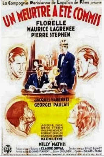 Un meurtre a été commis movie poster