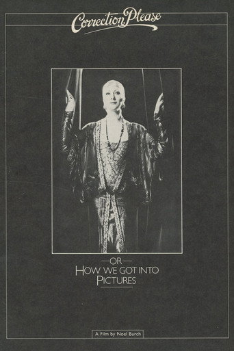 Correction, Please: or, How We Got into the Pictures movie poster