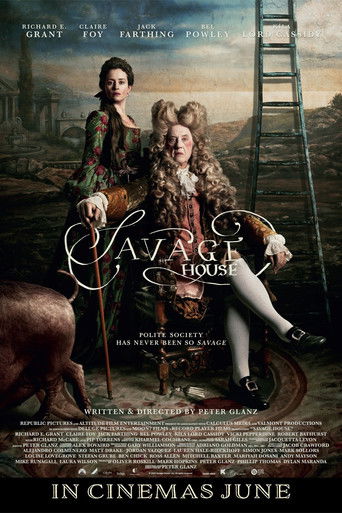 Savage House movie poster
