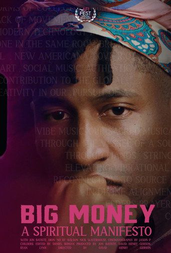 Big Money: A Spiritual Manifesto movie poster
