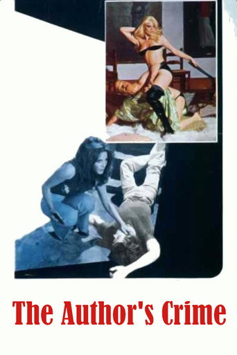 The Author's Crime movie poster