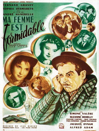 My Wife Is Formidable movie poster