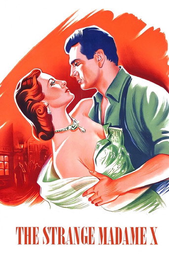 The Strange Madame X movie poster