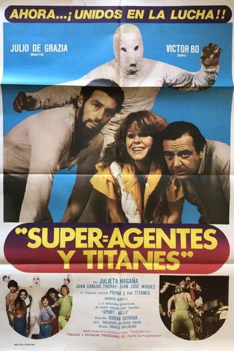 Superagentes y titanes movie poster