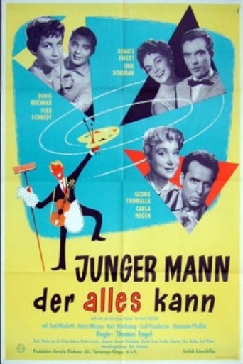 Junger Mann, der alles kann movie poster