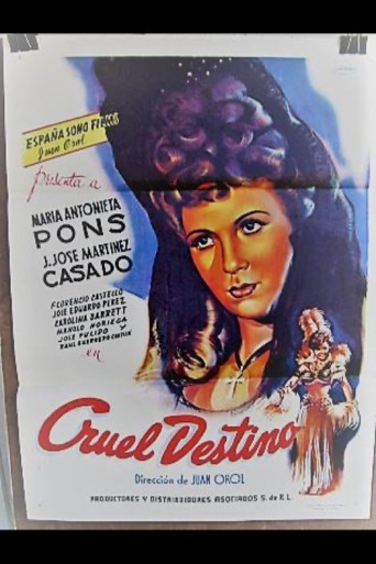 Cruel destino movie poster