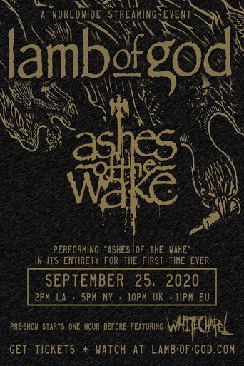 Lamb of God - Ashes of the Wake Live Stream movie poster