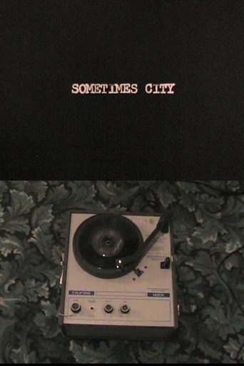 Sometimes City movie poster